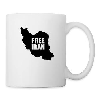 iran free - Tasse - Weiß - Rechts