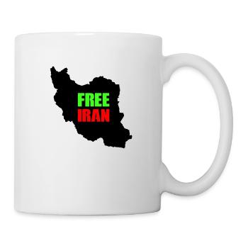 iran free - Tasse - Weiß - Rechts