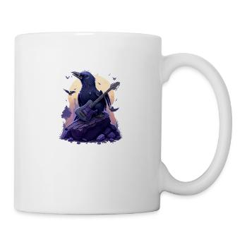 rock raven - Mug - white - Right
