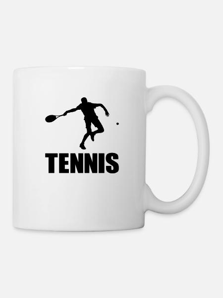 Tennis Player - Mug - white