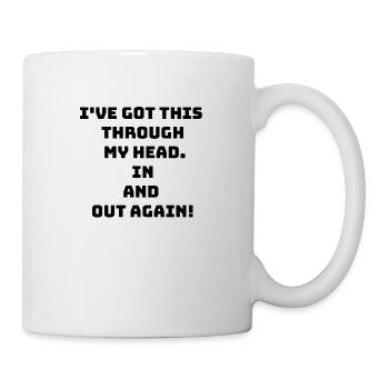 Design drôle et non réfléchi / dictons drôles - Mug blanc - blanc - Droite