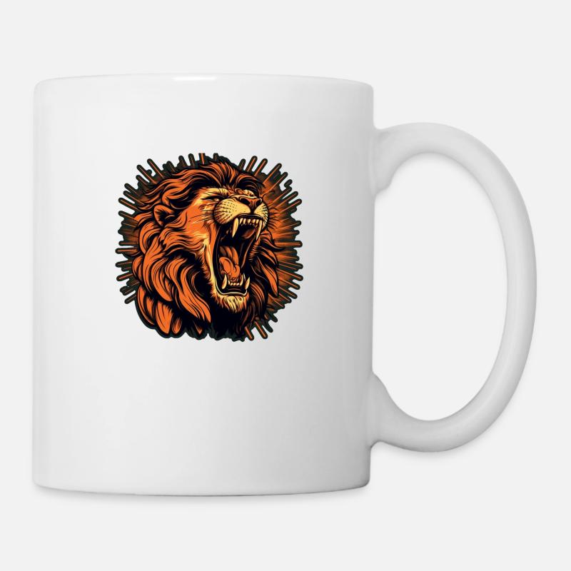 Lion - Mug - white