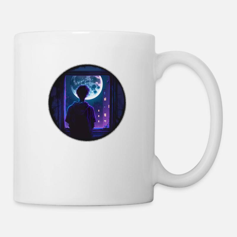 Moon Boy - Mug - white