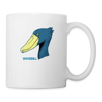 Shoebill Bird Ornithologist Forest I Gift - Mug - white - Right