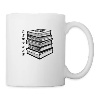 Deutsch - Tasse - Weiß - Rechts
