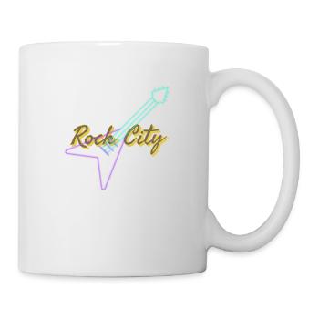 Rock’n’Roll - Tasse - Weiß - Rechts