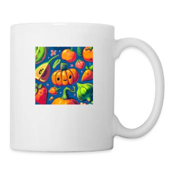 Fruits and vegetables - Mug - white - Right