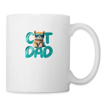 Cat dad - Mug - white - Right