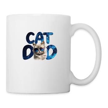 Cat dad - Mug - white - Right