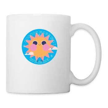 GOOOD MORNING - Mug blanc - blanc - Droite
