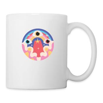 3 EYES - Mug blanc - blanc - Droite