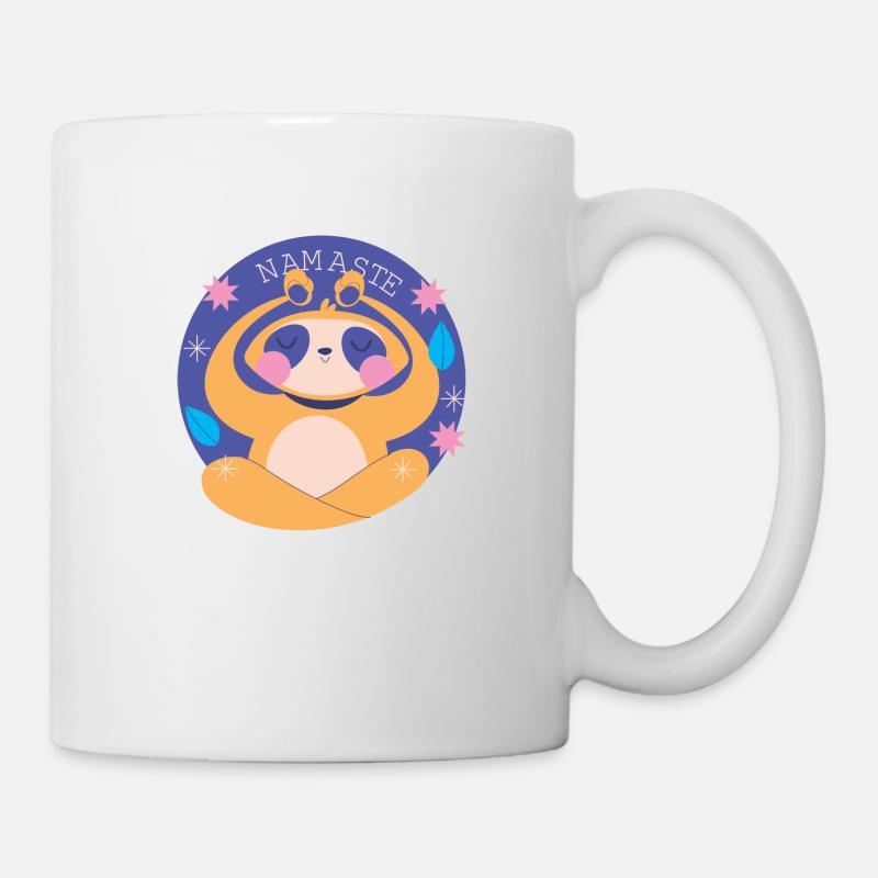 NAMASTE - Mug blanc - blanc