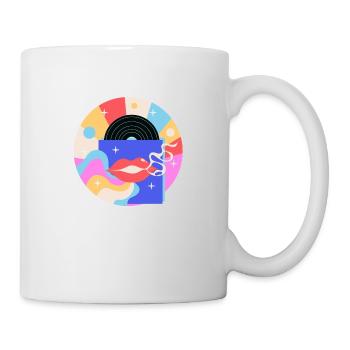 DISC - Mug blanc - blanc - Droite