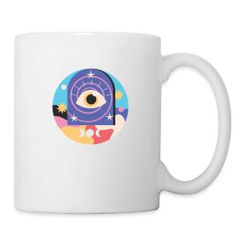 HYPER EYES - Mug blanc - blanc - Droite