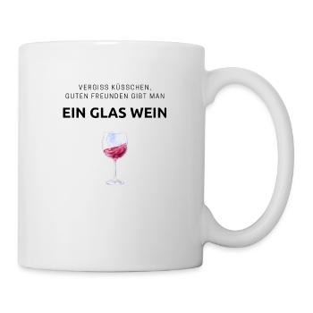 Weinliebhaber - Tasse - Weiß - Rechts