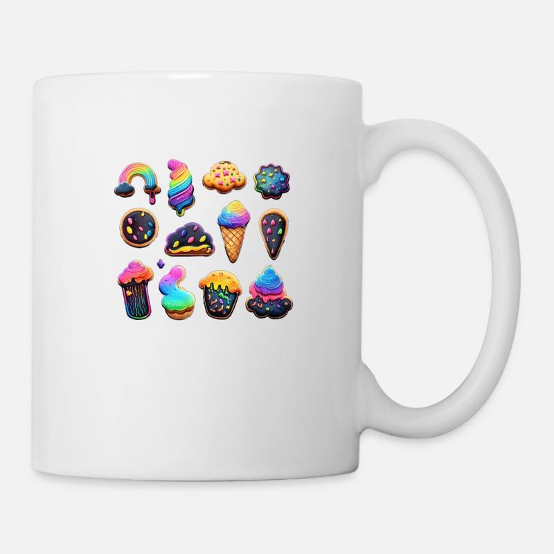 KEKSE - EISCREME - Tasse - Weiß