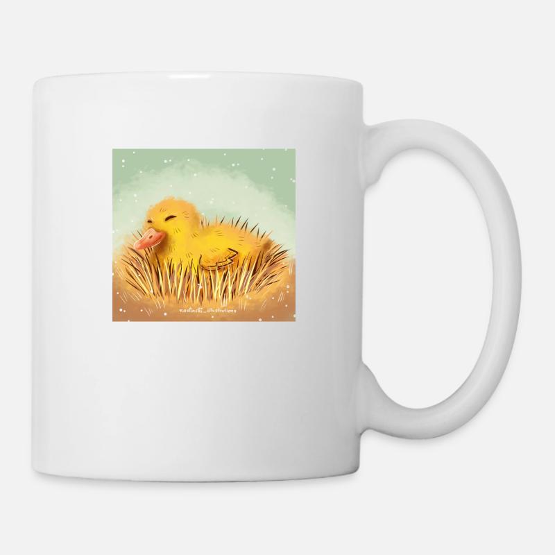 happy duck - Mug - white