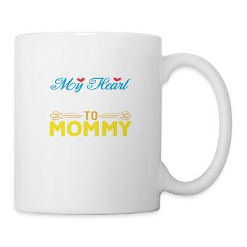 My Heart Belongs To Mommy - Mug - white - Right