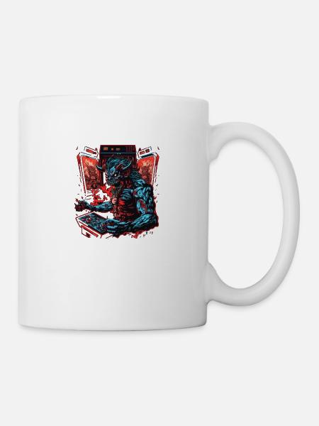 arcademon - Tasse - Weiß