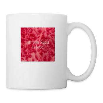 Für die liebe - Tasse - Weiß - Rechts