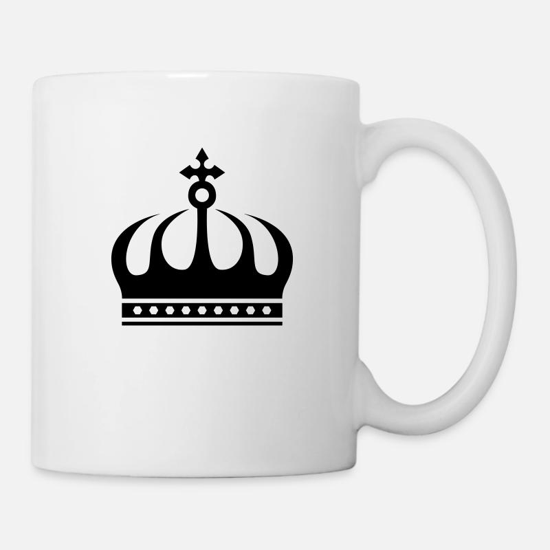 couronne - Mug blanc - blanc