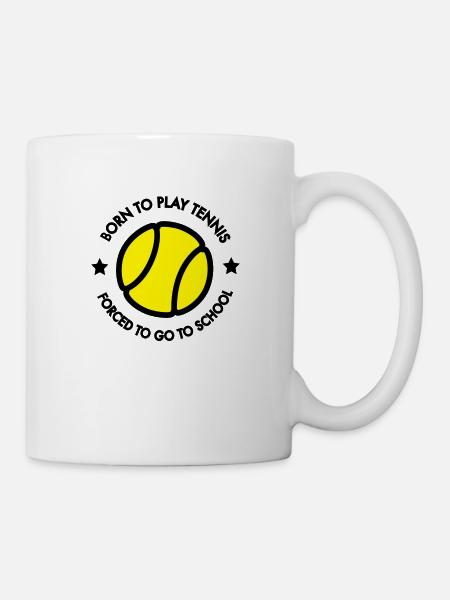 Tennis - Mug blanc - blanc