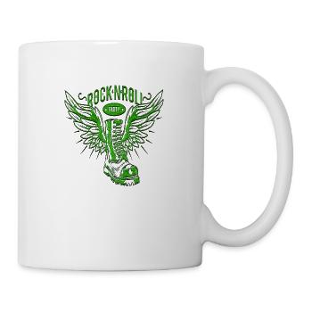 groupe de musique de guitare musicien guitariste rock n roll - Mug blanc - blanc - Droite