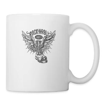 groupe de musique de guitare musicien guitariste rock n roll - Mug blanc - blanc - Droite