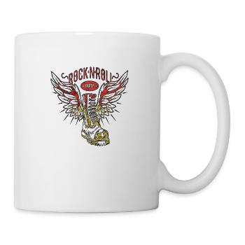 groupe de musique de guitare musicien guitariste rock n roll - Mug blanc - blanc - Droite