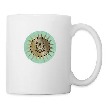 TigerSun Logo - Tasse - Weiß - Rechts