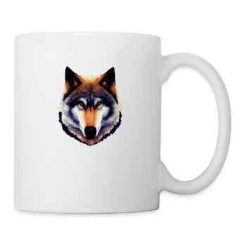 Wolfsgeist - Products with strong wolf motifs - Mug - white - Right