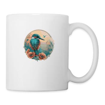 Kingfisher Bird Lovers - Mug - white - Right