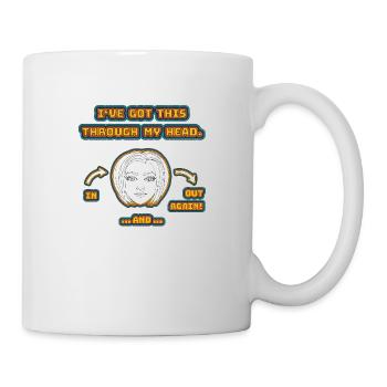 Design drôle et non réfléchi / dictons drôles - Mug blanc - blanc - Droite