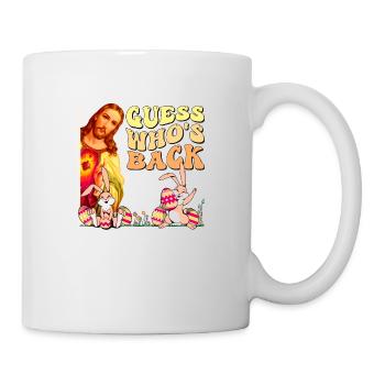 Guess Who's Back, Happy Easter - Mug - white - Right