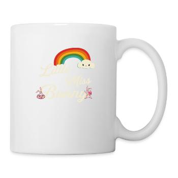 Little Miss Bunnies pour filles et femmes Pâques - Mug blanc - blanc - Droite