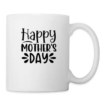 Happy Mother´s Day - Tasse - Weiß - Rechts