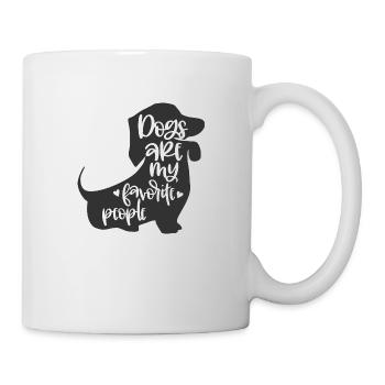 DogsFavouritesPeaples - Mug blanc - blanc - Droite