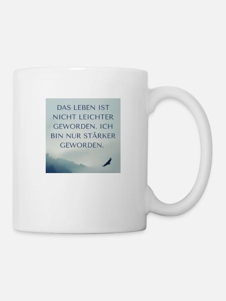 Du bist Stark - Tasse - Weiß