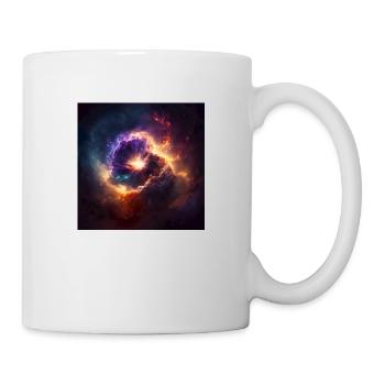 Univers cosmique n°8 - Mug blanc - blanc - Droite