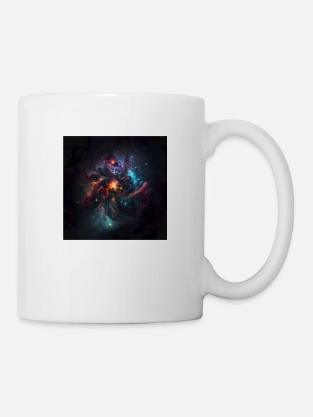 Kosmisches Universum n°12 - Tasse - Weiß