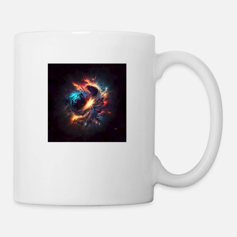 Kosmisches Universum Nr. 1 - Tasse - Weiß
