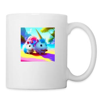 Unicorn Hamster Food - Mug - white - Right