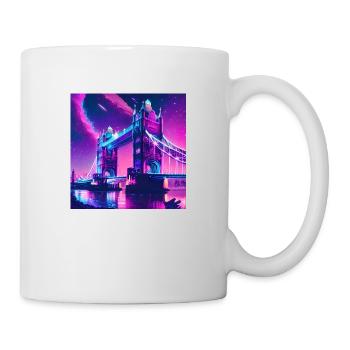 Skyline London Night 2 - Mug - white - Right