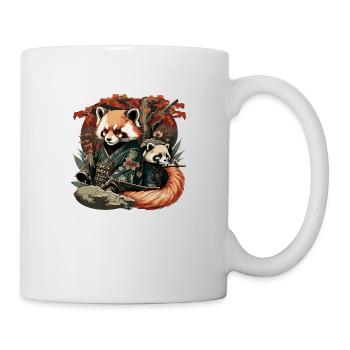 Roter Panda 9 - Tasse - Weiß - Rechts