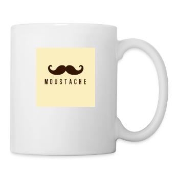 Moustache - Mug - white - Right