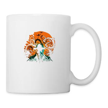 Red Sun - Mug - white - Right