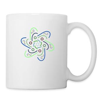 Mandala - Tasse - Weiß - Rechts