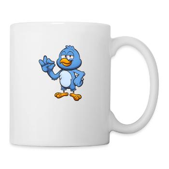 Perfect Blue Bird - Mug - white - Right
