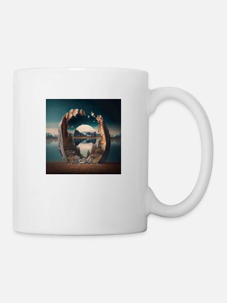 Landschaft der Welt n°6 - Tasse - Weiß