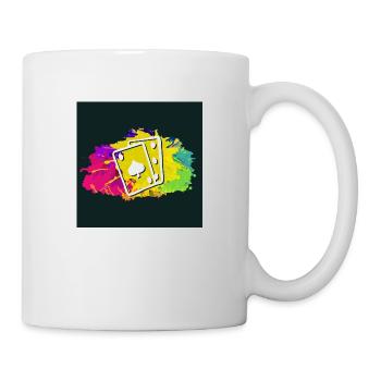 Poker - Tasse - Weiß - Rechts